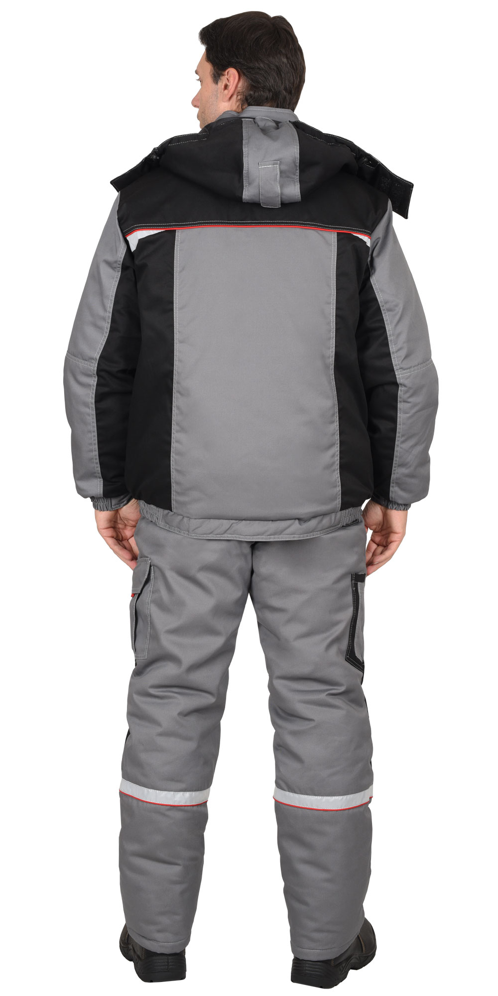 Костюм "СТАНМОРЕ" серый с чёрным и красным — изображение 2