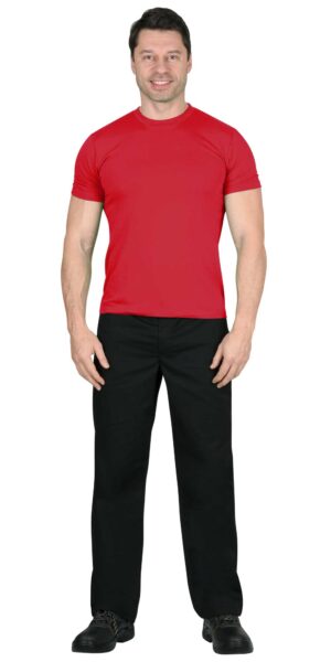 Футболка красная плотность 160 г/кв.м.