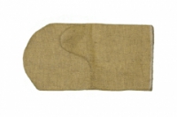 Рукавицы х/б с брезент. наладон. (тк. х/б 240-брез.480) р.2 (кд1)